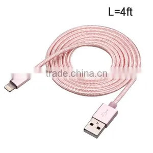MFI Cable For Iphone 6s Charger Cable For Iphone 5se Rose Gold thumbnail-5