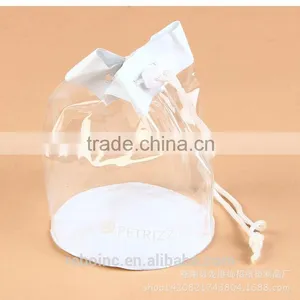 Factory Direct Sell Clear Vinyl Drawstring Bag thumbnail-4