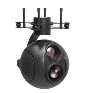 Adjustable Three Axis Dual Light Pod View Positioning TZ130 Thermal Imaging Infrared Camera UAV Camera thumbnail-1
