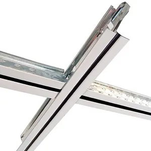 Galvanized Steel Ceiling T Grid 24mm/32mm for Suspended Ceiling Systems thumbnail-2