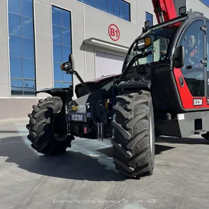 HZM2812T Mini Telehandler Lifting 4.5m, Compact and Flexible,Electronic Multifunctional Joystick thumbnail-3