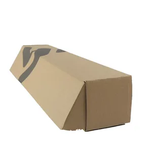 Rectangular Corrugated Paper Packaging Board Fishing Rod Umbrella Express Shipping Boxes for Long Item thumbnail-5