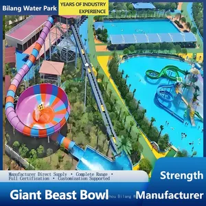 Outdoor Water Park Water Slide Large-scale Fiberglass Water Slide Equipment Water Play Equipment Manufacturer Production Customization thumbnail-4