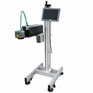 GCA Series 30W Flying CO2 Laser Marking Machine for Date Batch Logo QR Code Barcode Marking thumbnail-4