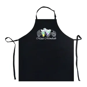 Grape Motif Apron Long Length Protect Clothes From Kitchen Spills Kitchen Apron thumbnail-4