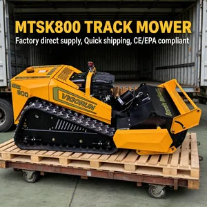 Mower Grass Cutter Remote Control Flail Mower 800mm Cut 40 Degree Slope Flail Hammer Swap 200m Remote for Wild Shrub thumbnail-1
