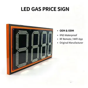 Weatherproof LED Fuel Price Sign for Outdoor Gas Stations Petrol Station Led Signs thumbnail-2