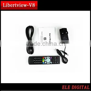 Full HD 1008P Satellite Receiver Dvb-s2 Mpeg4 Receiver hd Dual-core Libertview V8 thumbnail-4