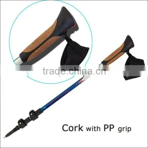 Hot Sale Adjustable External Quick Lock Aluminum 7075 Hiking Stick thumbnail-4