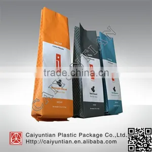 High Quality Aluminium Foil Coffee Packing Bag With Valve thumbnail-3