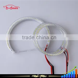 B-deals Two Choices SMD Plastic Cover Angel Eyes Led Rings for Mitsubishi LANCER X thumbnail-4