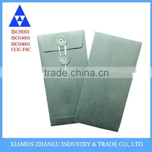 Black String & Washer Pocket Style Envelope thumbnail-2
