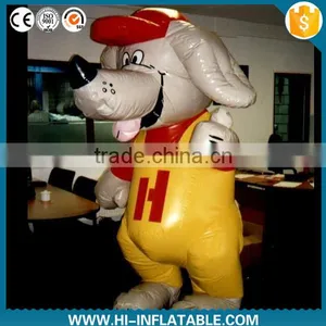 2015 High Quality Inflatable Animal Dog Cartoon Costumes,Good Dog Moving Inflatable Cartoon for Sale thumbnail-1