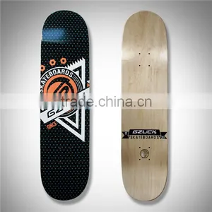 Canada Maple Skateboard Deck, Cold Process Skateboard Board, Imprinted Logo Skateboard Deck thumbnail-3