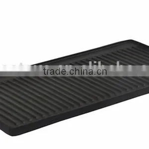 Cast Iron Cookware Double Sided Burner Reversible Griddle Grill /cast Iron BBQ Griddle Plate thumbnail-5