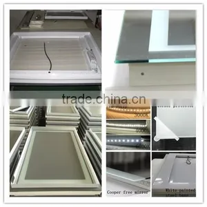 IP44 Electrically Safe for Bathroom Magnifying Mirror thumbnail-4