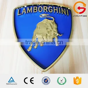 Professional Sign-making Luxury Metal Effect Lamborghini Logo Car Emblems thumbnail-1