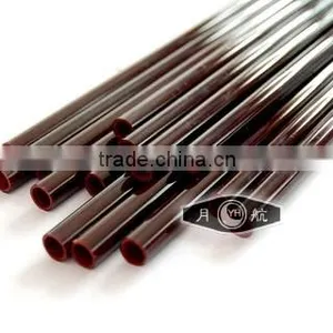 Ruby Quartz Glass Tube,slica Quartz,rosy Red Quartz Tube thumbnail-1