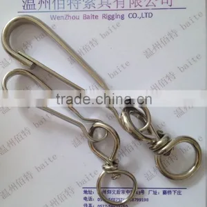 Hot Sale Nicke Plated 4293 Spring Snap Hook/Simplex Hook With Bolt Quality Choice thumbnail-3