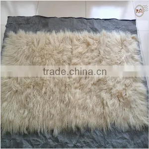 100% Genuine Tibetan Lamb Fur Rugs For Floor Rugs Carpets thumbnail-1