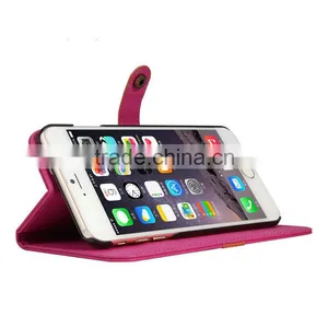 2015 New Arrival Hot Selling Factory Cheap Price New Phone Case for Iphone6, for Iphone 6 Leather Case thumbnail-4