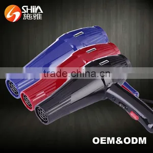 Professional Nano Titanium Black Red Purple 2300w Gas Powered Hair Dryer Holder Made in China SY-6835 thumbnail-4