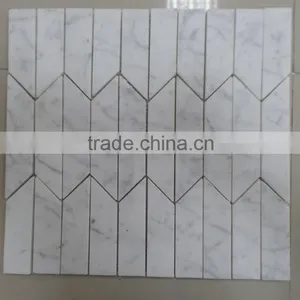 High Quality Polished Calacatta Marble Mosaic WithCompetitive Prices and Wall Mosaic thumbnail-6
