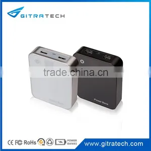 Promotional Aluminum LED Light Box Power Bank 6000mAh thumbnail-1