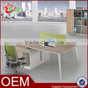2015 Ciff New Arrival Office Partition Cubicle Workstation for 2 Person M1537 thumbnail-1