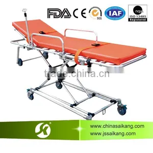 China Medical Emergency Ambulance Trolleys thumbnail-1