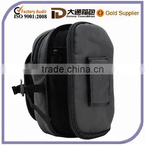Stylish Mens PU Leather Men Shoulder Waist Cosmetic Bag Case thumbnail-1