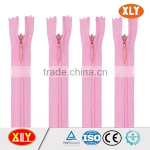 Shenzhen Xly Wholesale #3 Invisible Nylon Zipper With Waterdrop Puller thumbnail-5