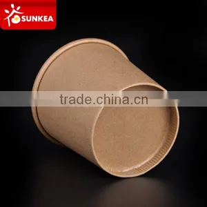 Disposable Kraft Paper Take Away 12 oz Soup Container thumbnail-2