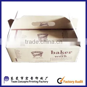 Cheap Recycled Brown Kraft Paper Food Box Wholesale thumbnail-1