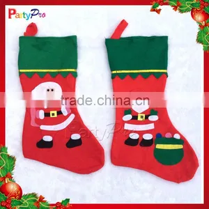 2015 New Design Customized Colorful Decorative Felt Christmas Stocking thumbnail-6