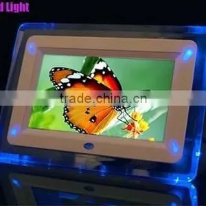 Shenzhen Digital Photo Frame With Blude Led Lights thumbnail-1
