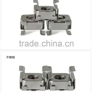 Stainless Steel Card Nuts, Floating Nuts, Cage Nut, Armored Square Nut M4M5M6M8M10M12 thumbnail-1
