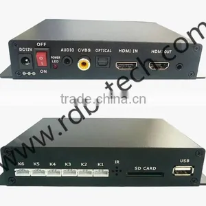 RDB Optical Digital Audio 5.1 Sound Full hd Digital Signage Media Player DSS005H-4 thumbnail-4