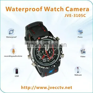 JVE-3105C Hottest Waterproof Watch Camera , hd 1280*960/30fps Webcam Usb Drive Wired Manual Camera Watch thumbnail-1