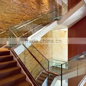 Threaded Glass Standoff/ Rubber Standoff Pins for Indoor Stair Glass Railing Designs thumbnail-3
