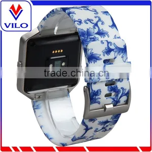 For Fitbit Blaze Replacement Wrist Band, Silicone Watch Strap Adjustbable Rubber Wrist Band for Fitbit Blaze thumbnail-2
