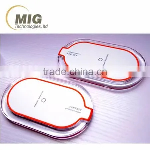 QI Universal Wireless Charger, 3 Coils Portable Chrager for Mobilephones, Fast Wireless Charger thumbnail-2