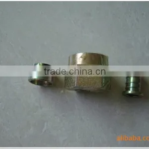Nylon Tube Three Pieces Iron Connector Pipe Fittings thumbnail-1