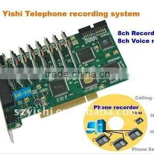 V07 Telephone 8 Lines Voice Recorder 7 Lines Answering Machines thumbnail-1