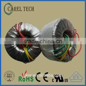 CE ROHS Approoved 35VA 2*15V Miniature 50/60Hz Power Transformer, Low Profile Toroid, Low Profile Ring Core Transformer thumbnail-2