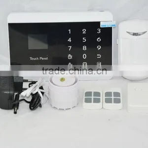 99 Zones Wireless GSM+PSTN Dual Network Color Touchscreen Burglar Home Security Alarm Systerm thumbnail-1