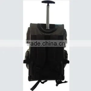 Hot Stylish Magical Foldable Rolling Duffel Bag With Trolley for Business Man thumbnail-5