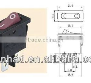 Home Appliance Lighted Rocker Switch & Rocker Series Switch thumbnail-1