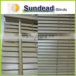 25 mm Paulownia Wood Blinds & Mini Blinds thumbnail-4