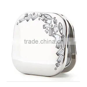 Metal Pocket Mirror With Double Side thumbnail-1
